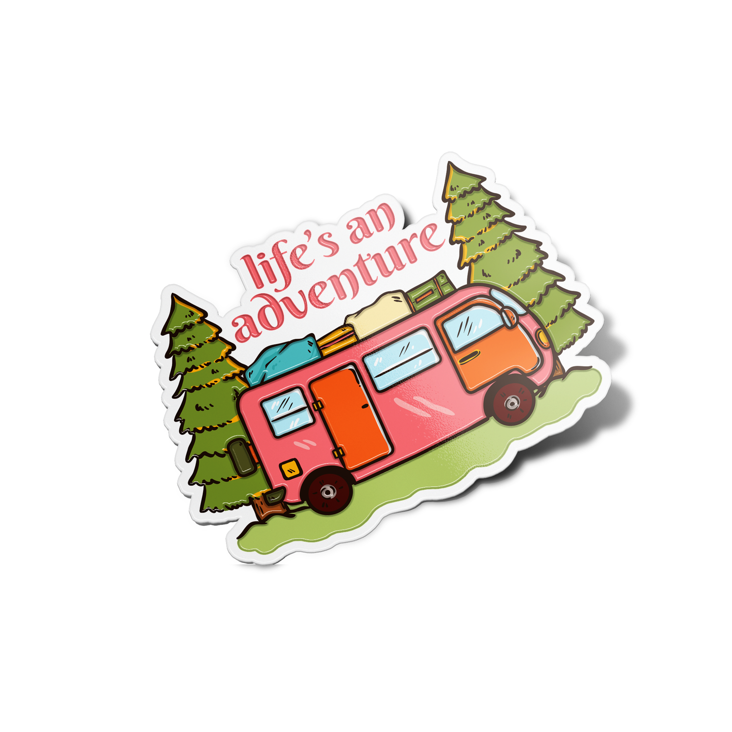 Life's an Adventure Nature Sticker