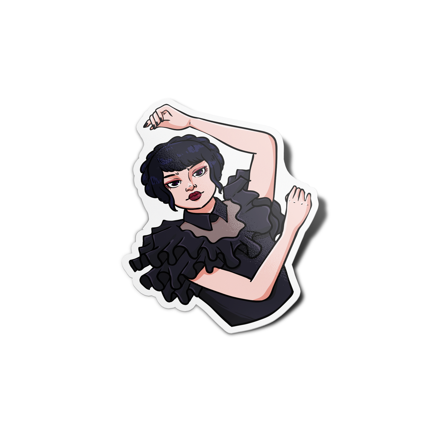 Wednesday Dancing Wednesday Sticker