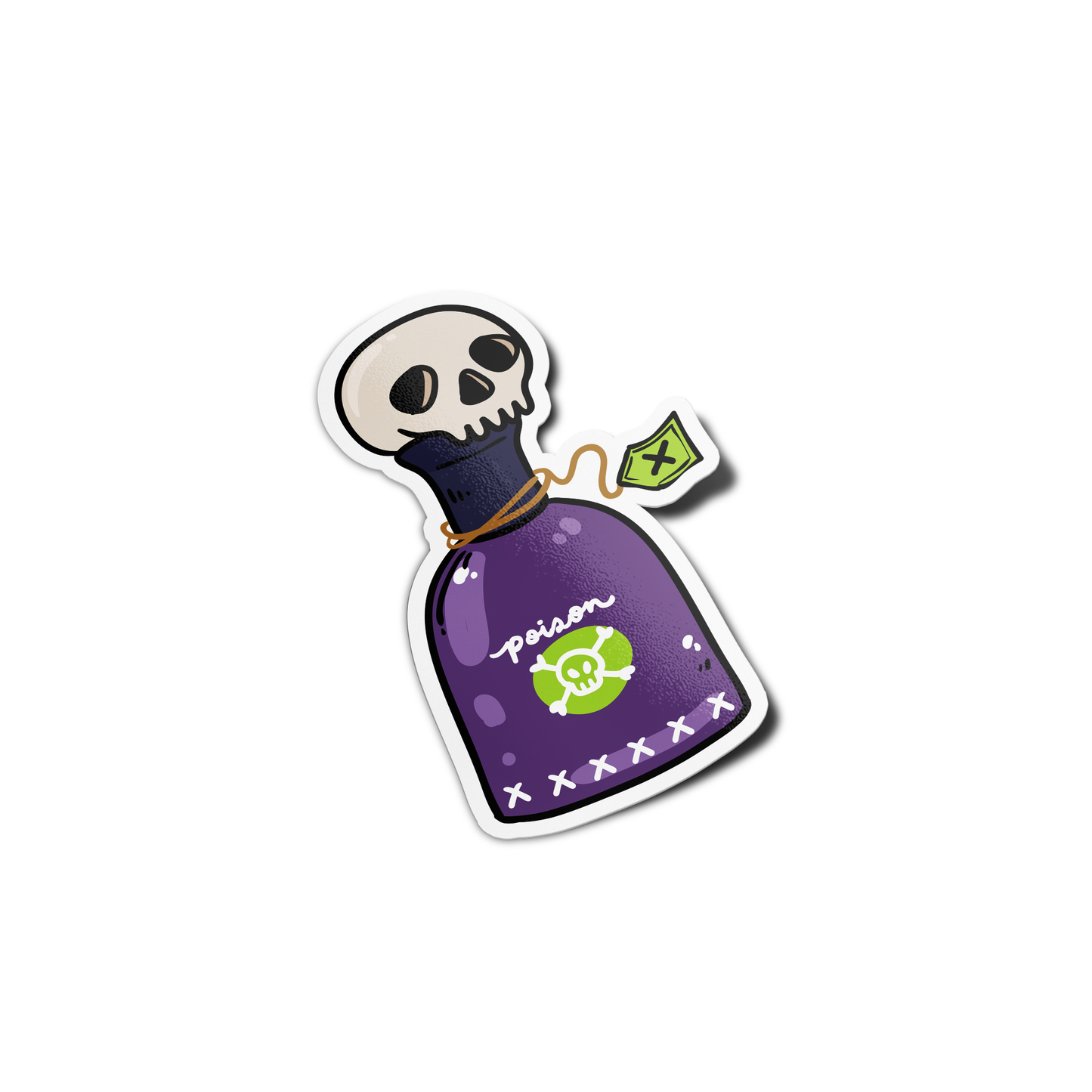 Poison Wednesday Sticker