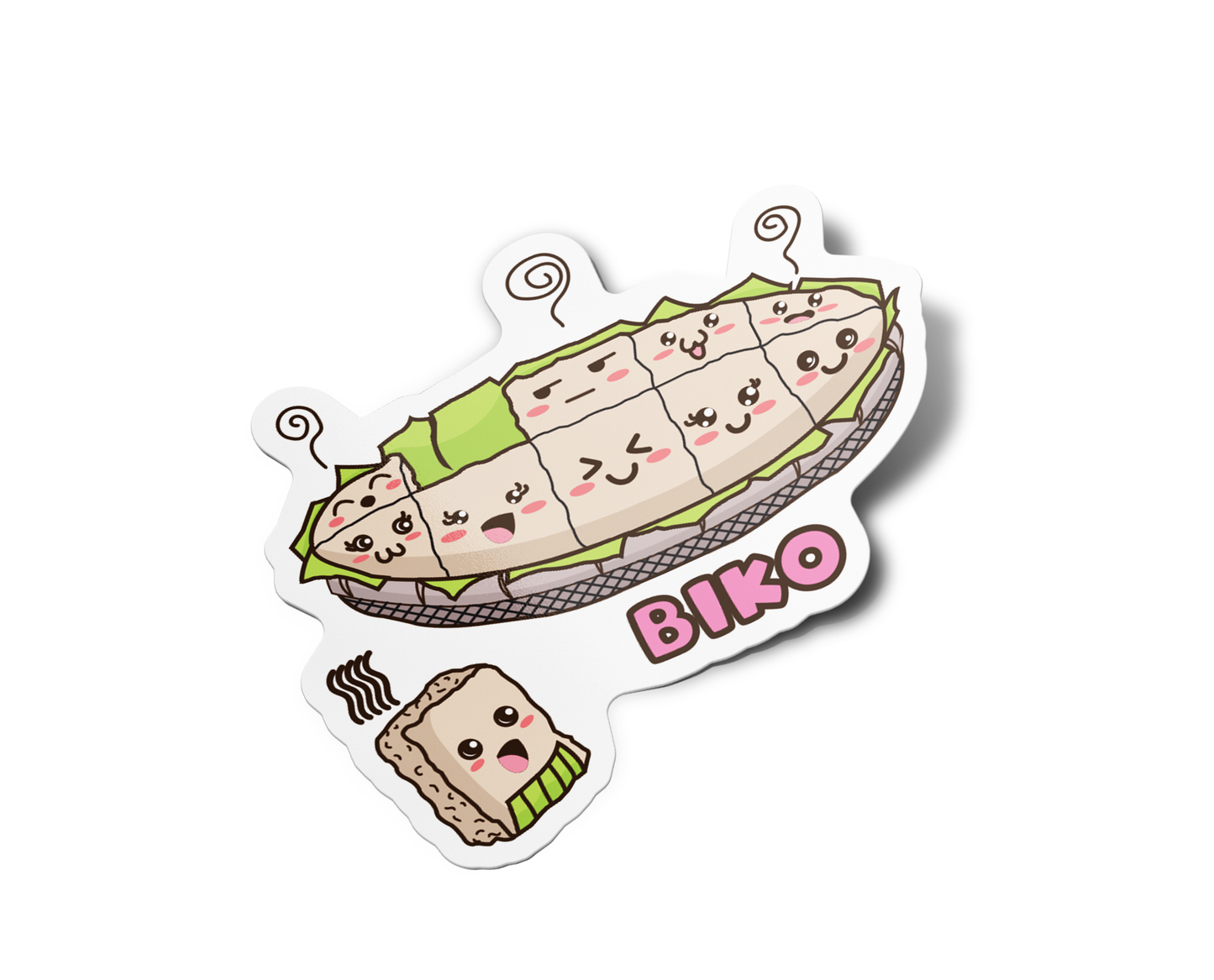 Falling Biko Sticker