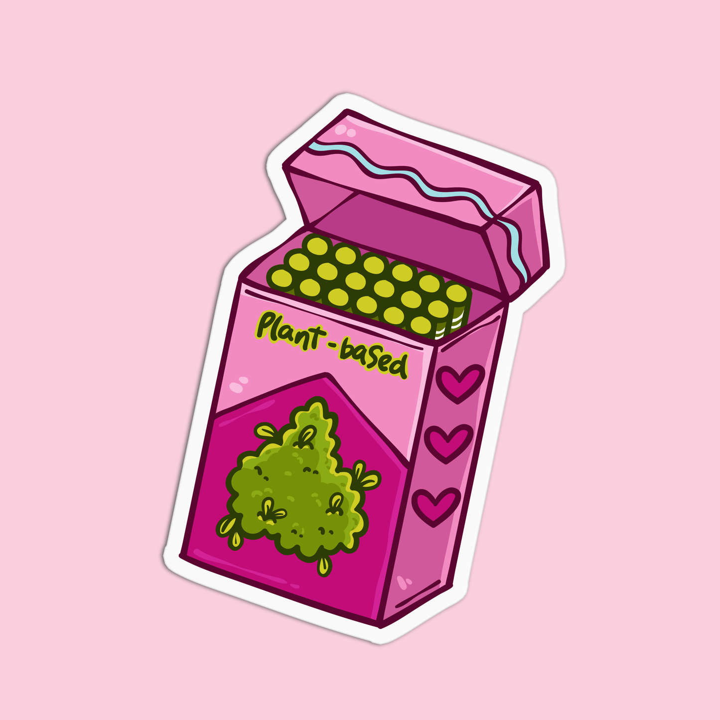 Plant based rolls Sticker