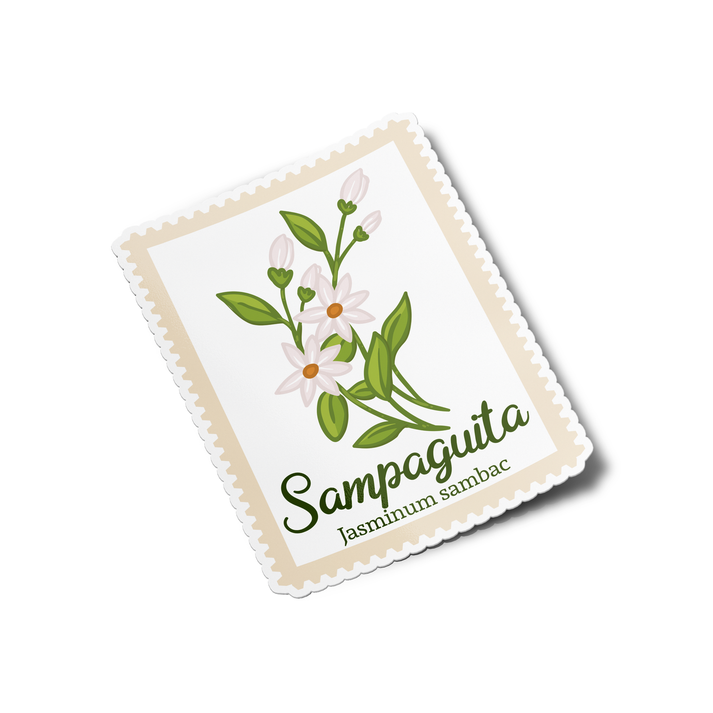 Sampaguita Pinoy Sticker