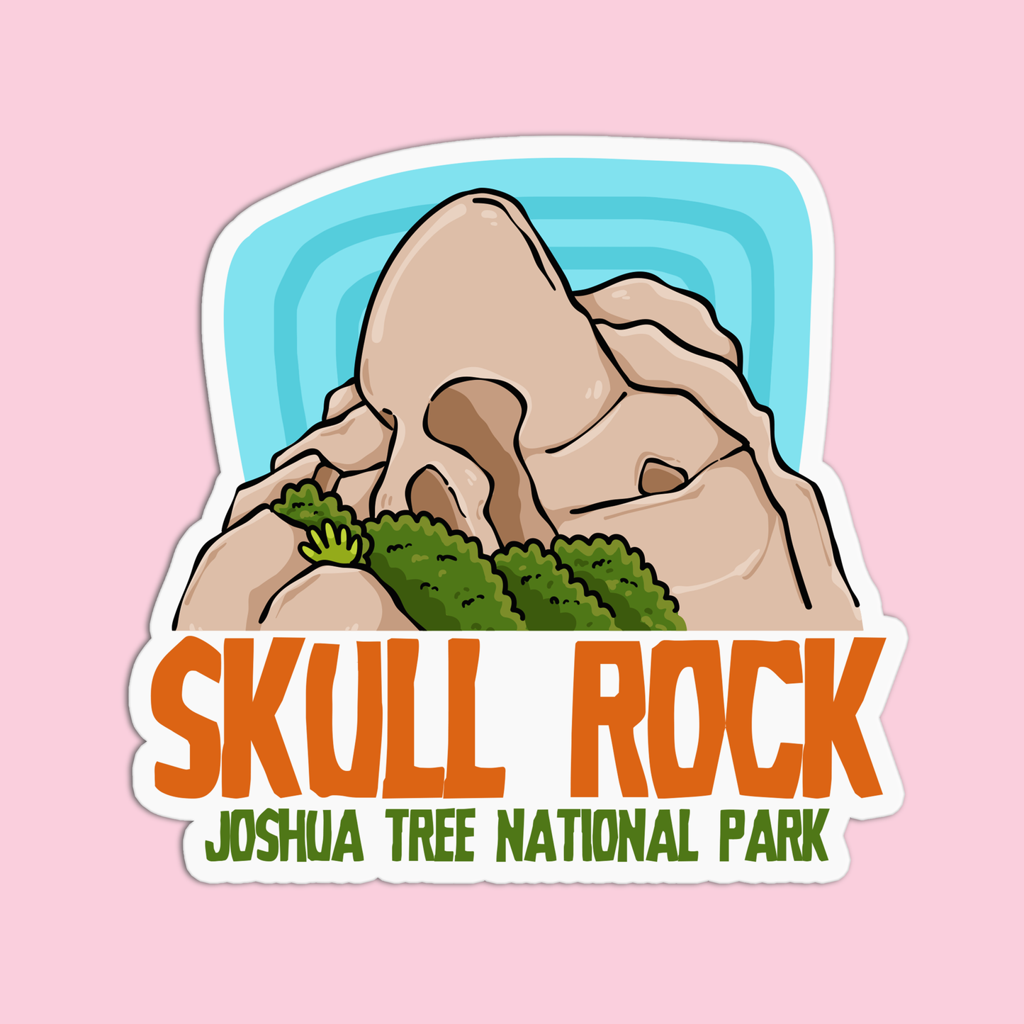 Joshua Tree Sticker