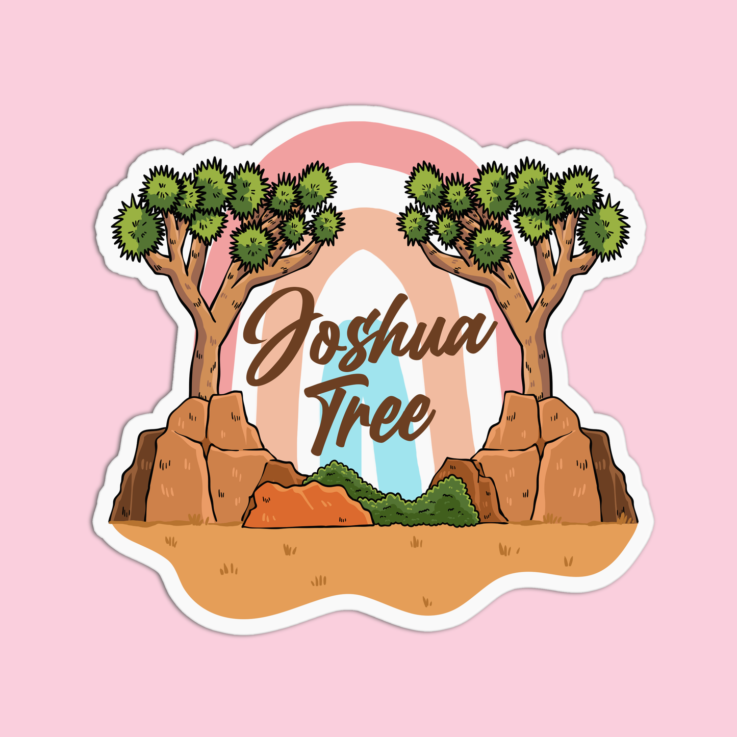 Joshua Tree Sticker