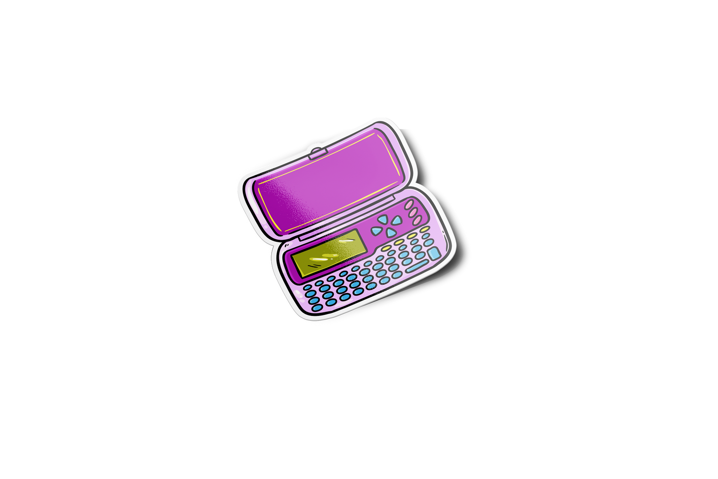 Dear diary 90's Sticker