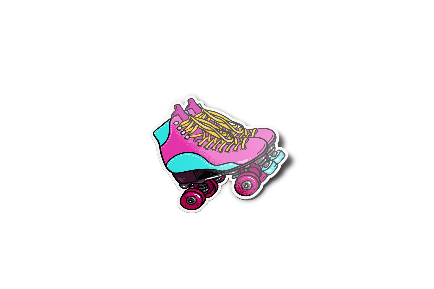 Roller Skates 90's Sticker