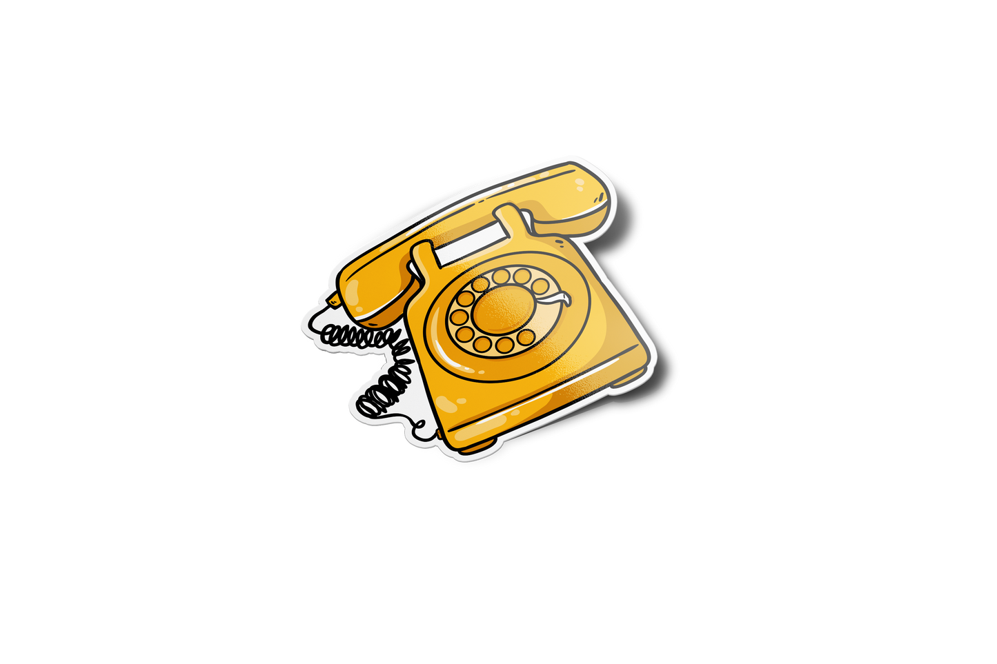 Telephone 90's Sticker