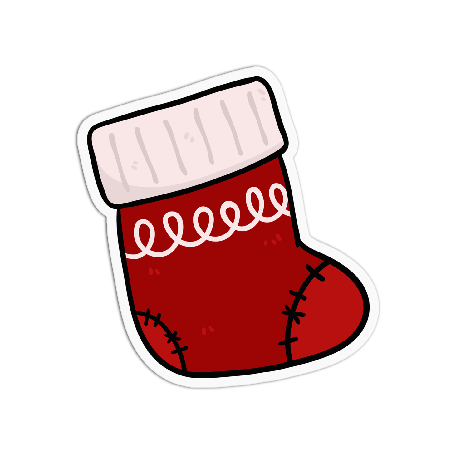 Socks Christmas Sticker