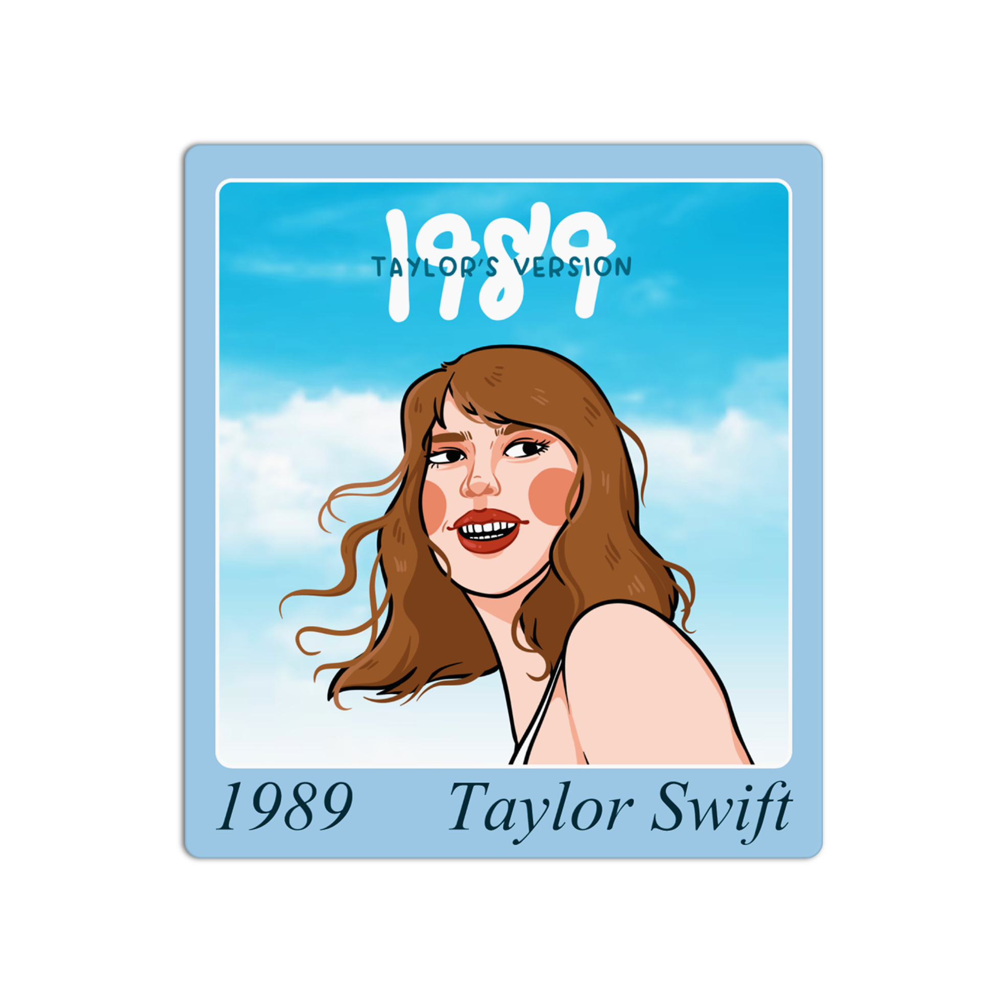 1989 Taylor Swift Sticker - Home