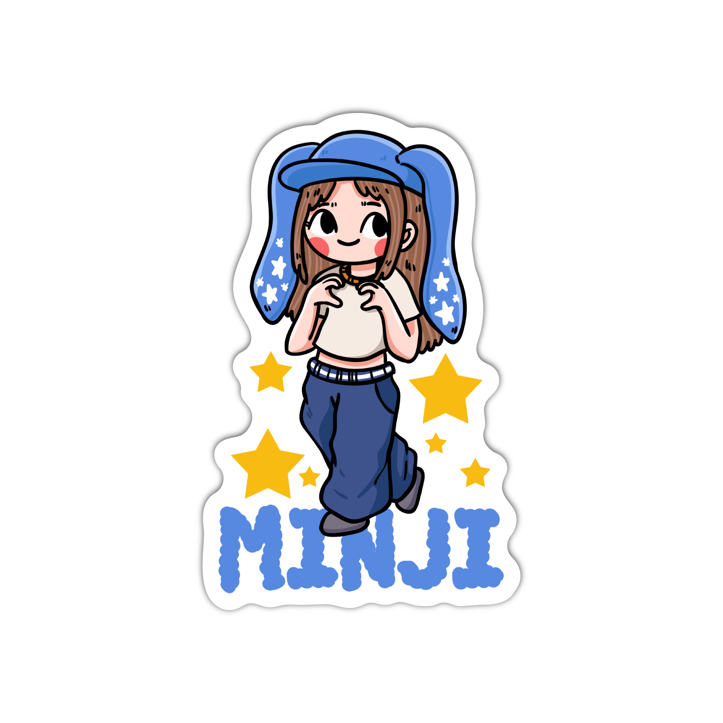 Minji New Jeans Kpop Sticker