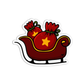 Sleigh Christmas Sticker