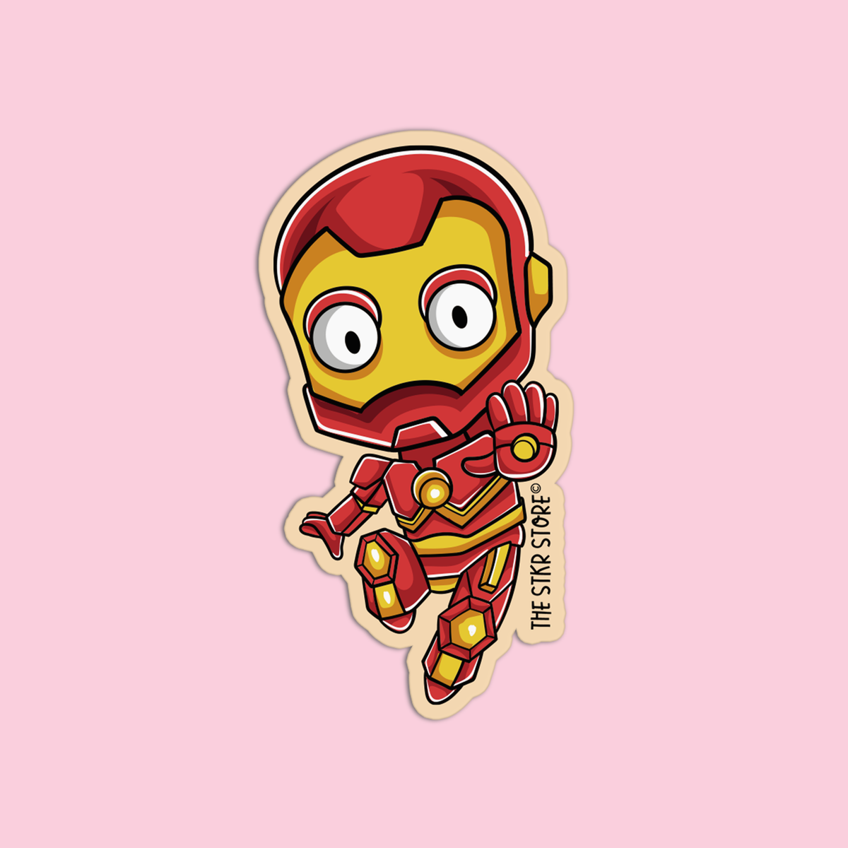 Amn Sticker Iron Man Avengers Sticker – GirlsPrintingHouse