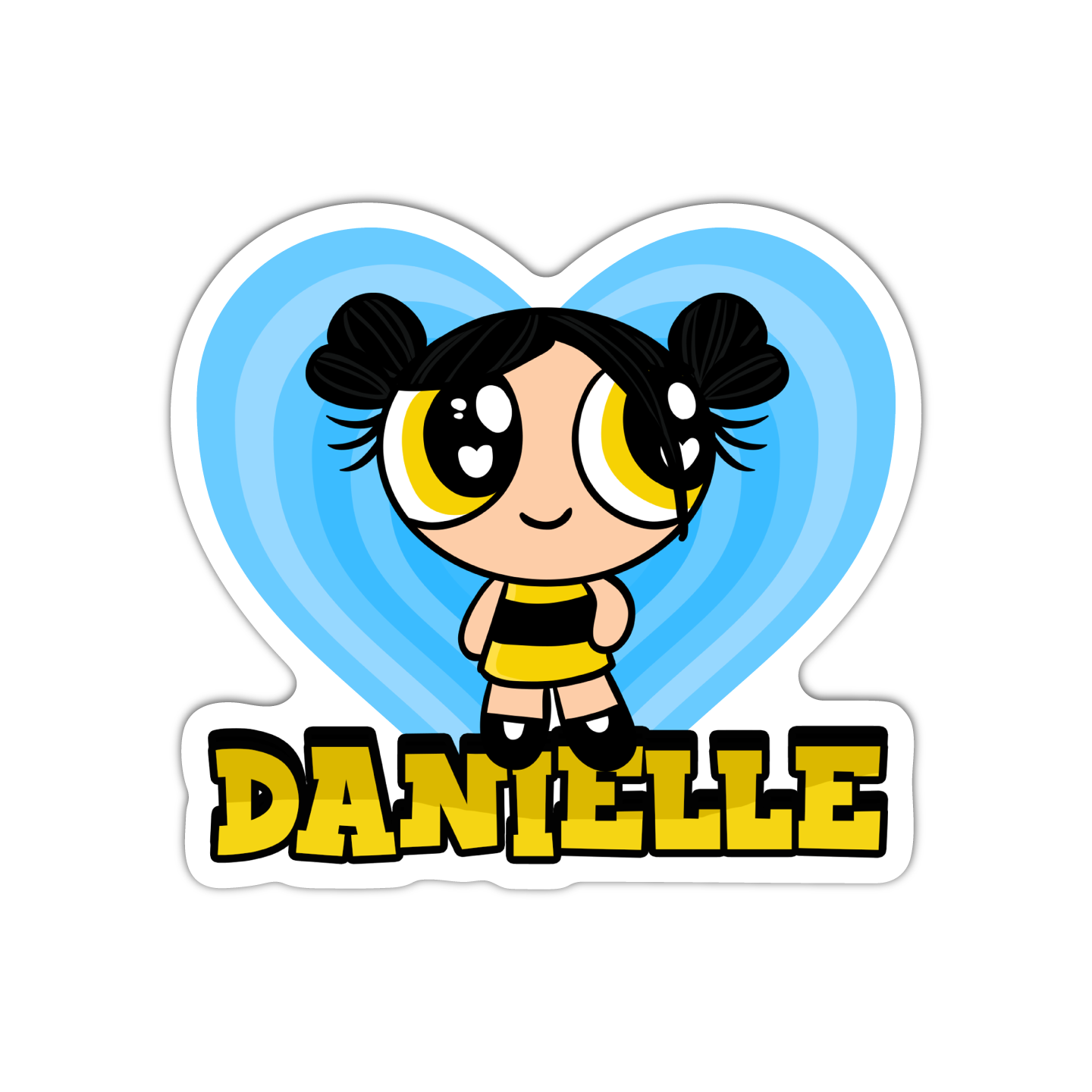 Danielle Powerpuff Girls New Jeans Kpop Sticker