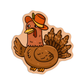 Turkey Thanksgiving Sticker