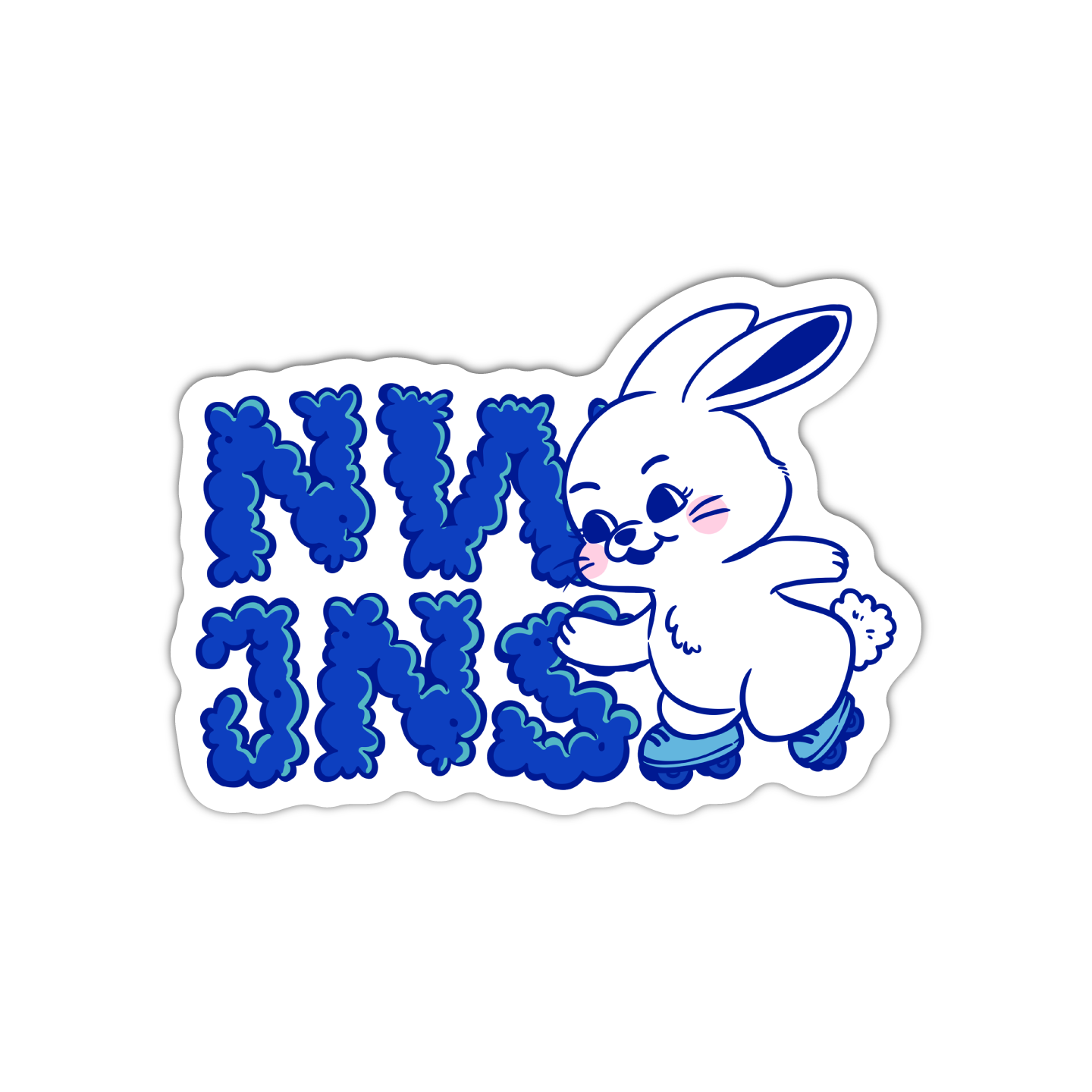 New Jeans Bunny Kpop Sticker