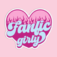 Fanfic girly Book Sticker