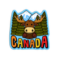 Moose Canada Sticker