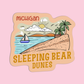 Michigan Sleeping Bear Dunes Sticker