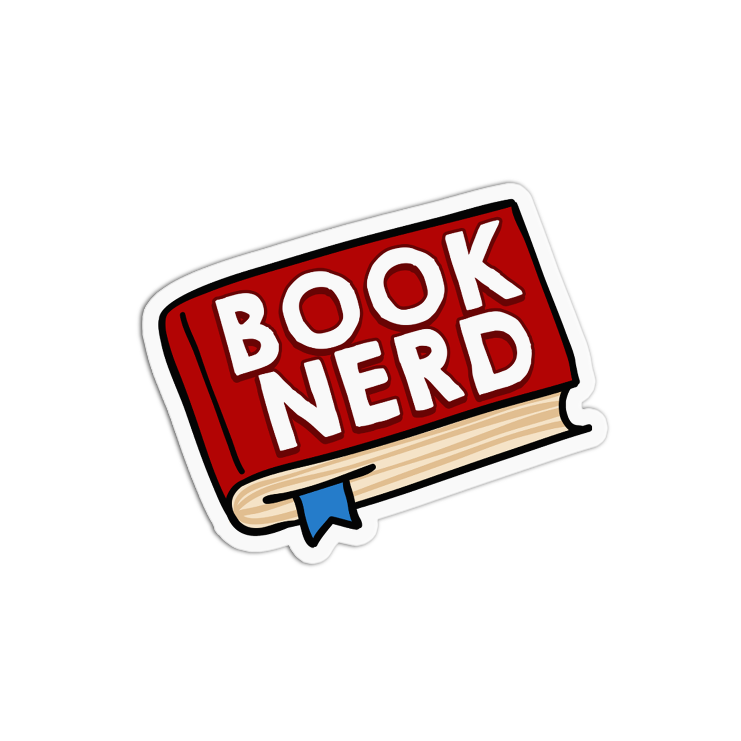 Book nerd Books Sticker