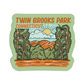 Connecticut Twin Brooks Park Sticker