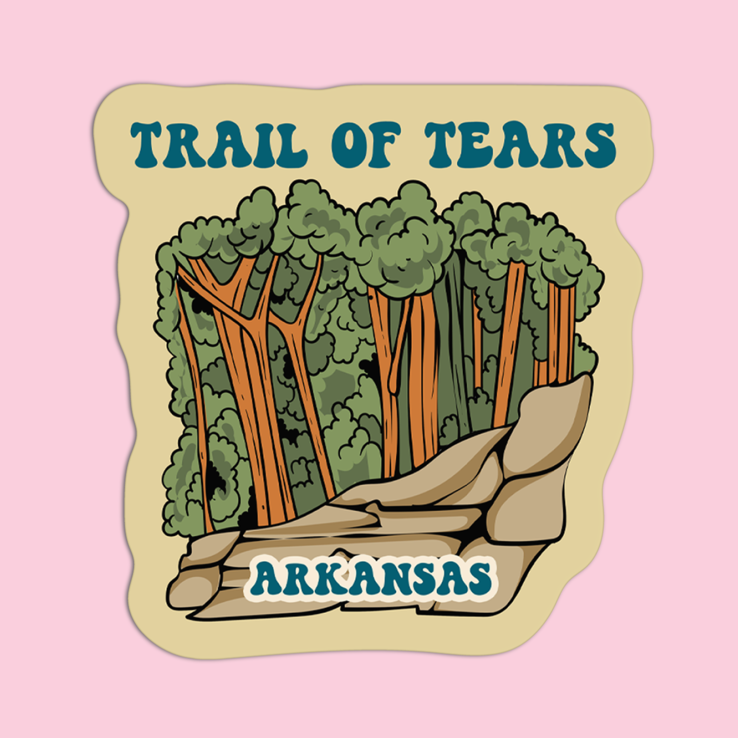 Arkansas Trail of Tears Sticker