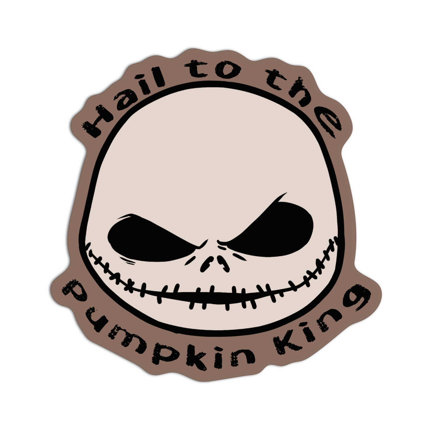 Hail to the Pumpkin King Nightmare Before Christmas Sticker