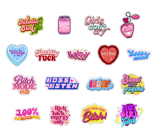 Bitchin' Girls Sticker Pack