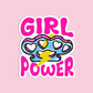 Girl Power Feminism Sticker