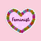 Feminist Feminism Sticker