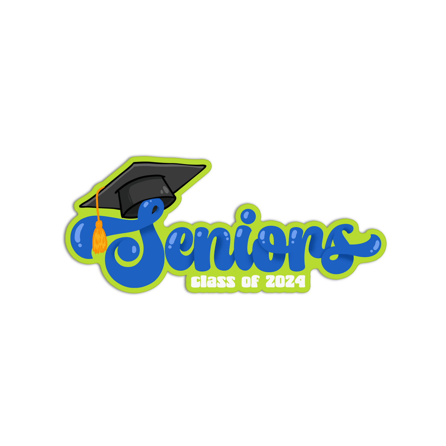 Seniors Class of 2024 Graduation Sticker