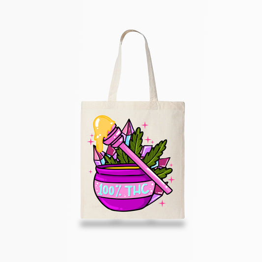 Honey THC Tote Bag