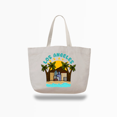 Los Angeles Beach Tote Bag