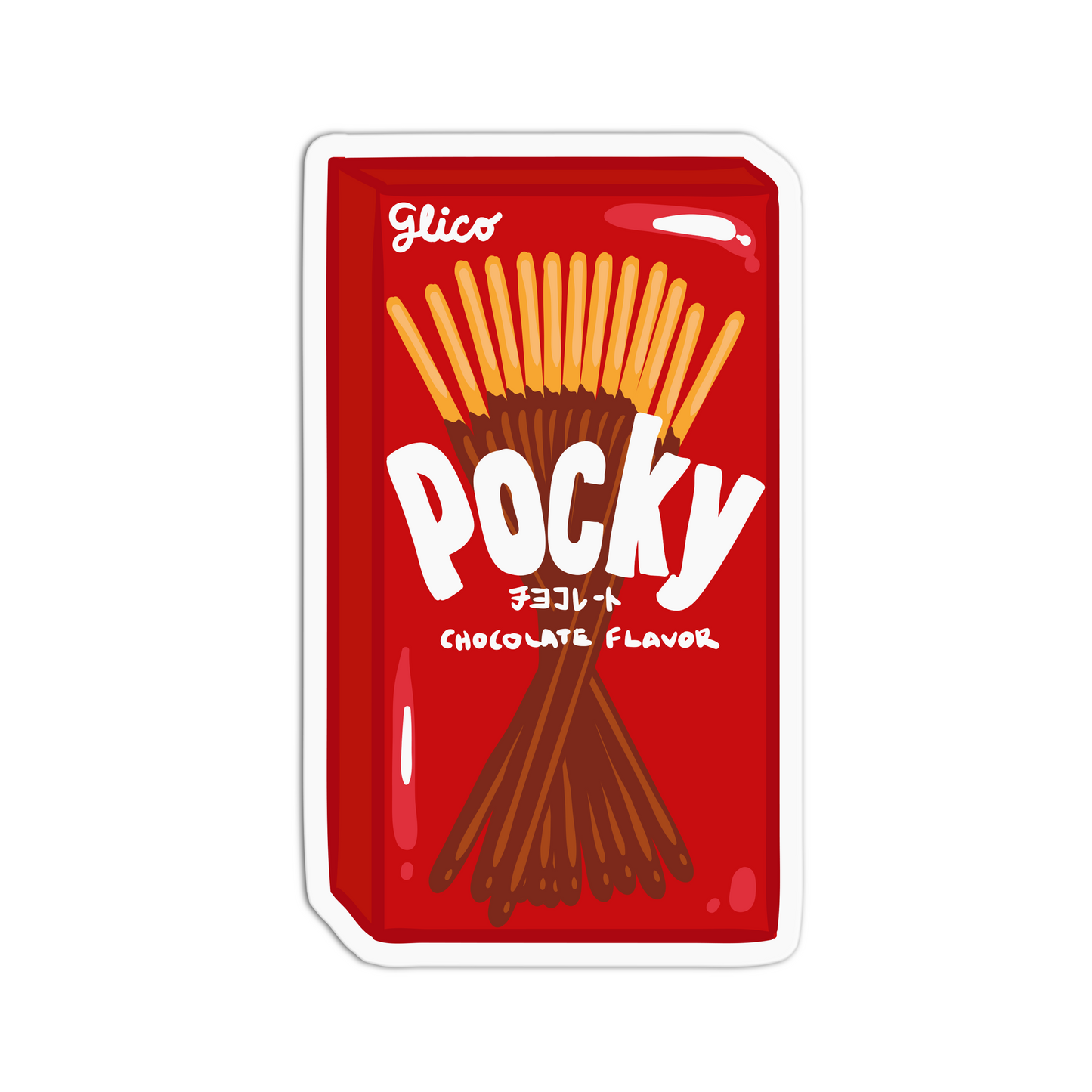 Pocky Asian Food Sticker