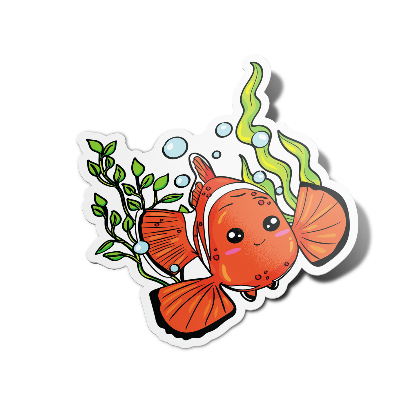 Clown Fish Sea Creature Sticker