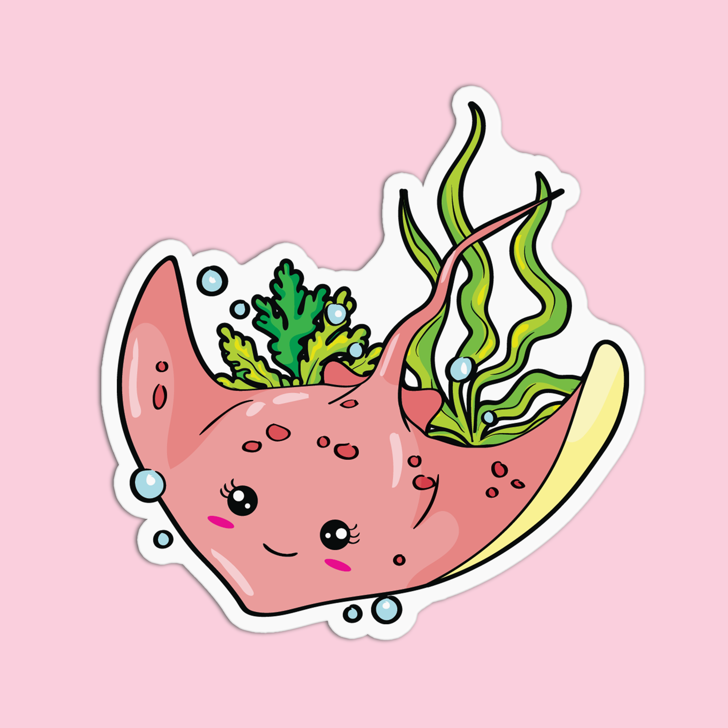 Stingray Sea Creature Sticker