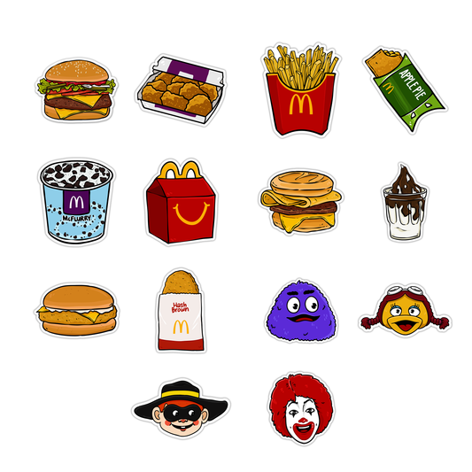 McDonald's Sticker Pack