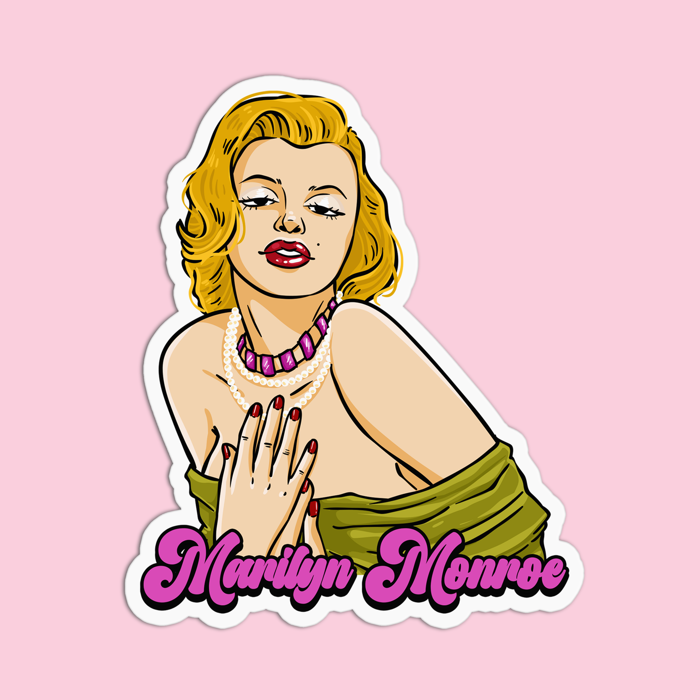 Marilyn Monroe Sticker