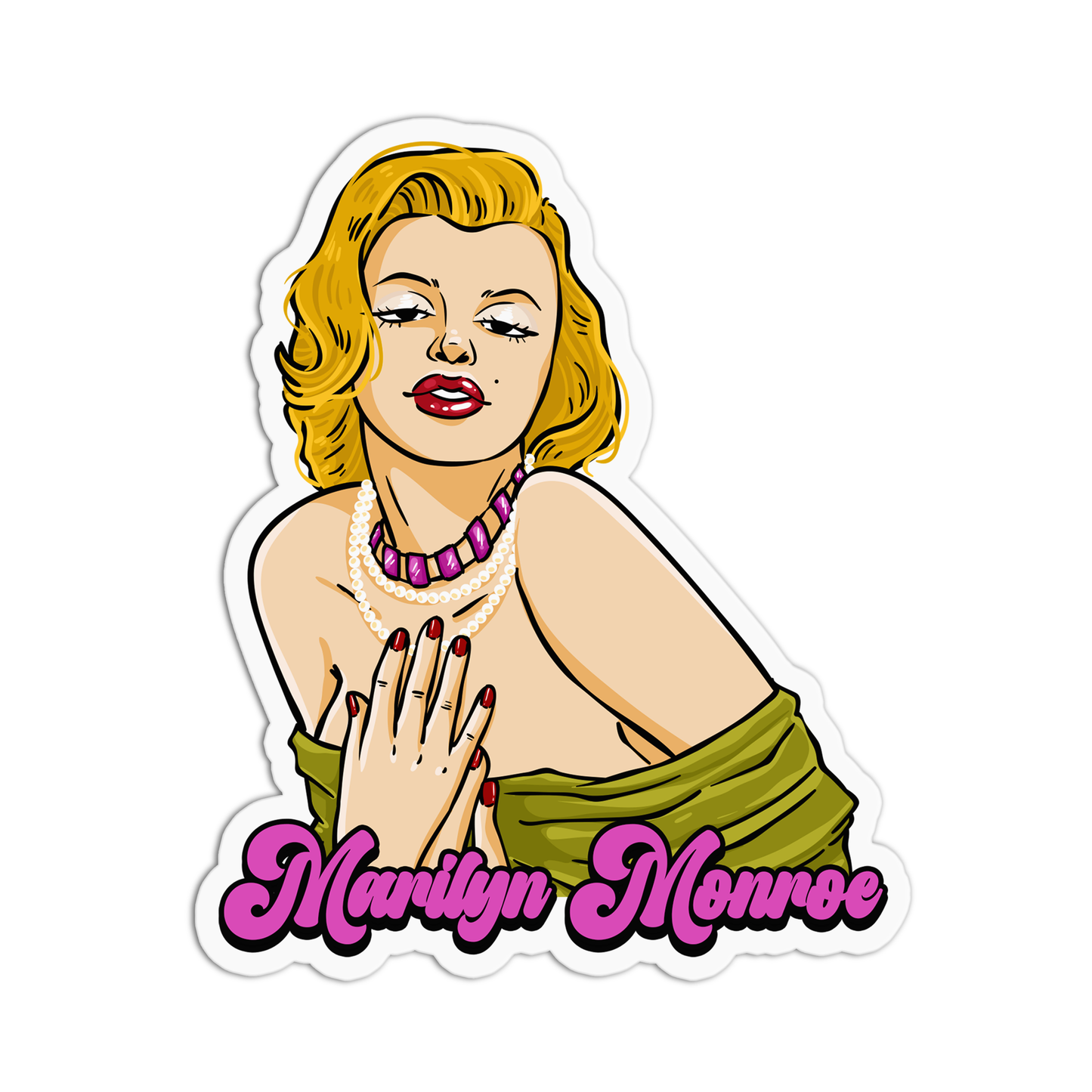 Marilyn Monroe Sticker