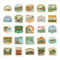 National State Park Sticker Pack