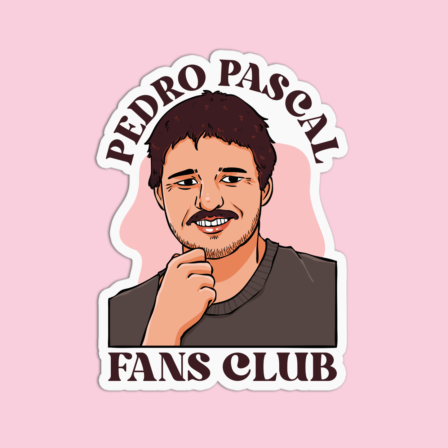 Pedro Pascal Fans Club Pedro Pascal Stickers