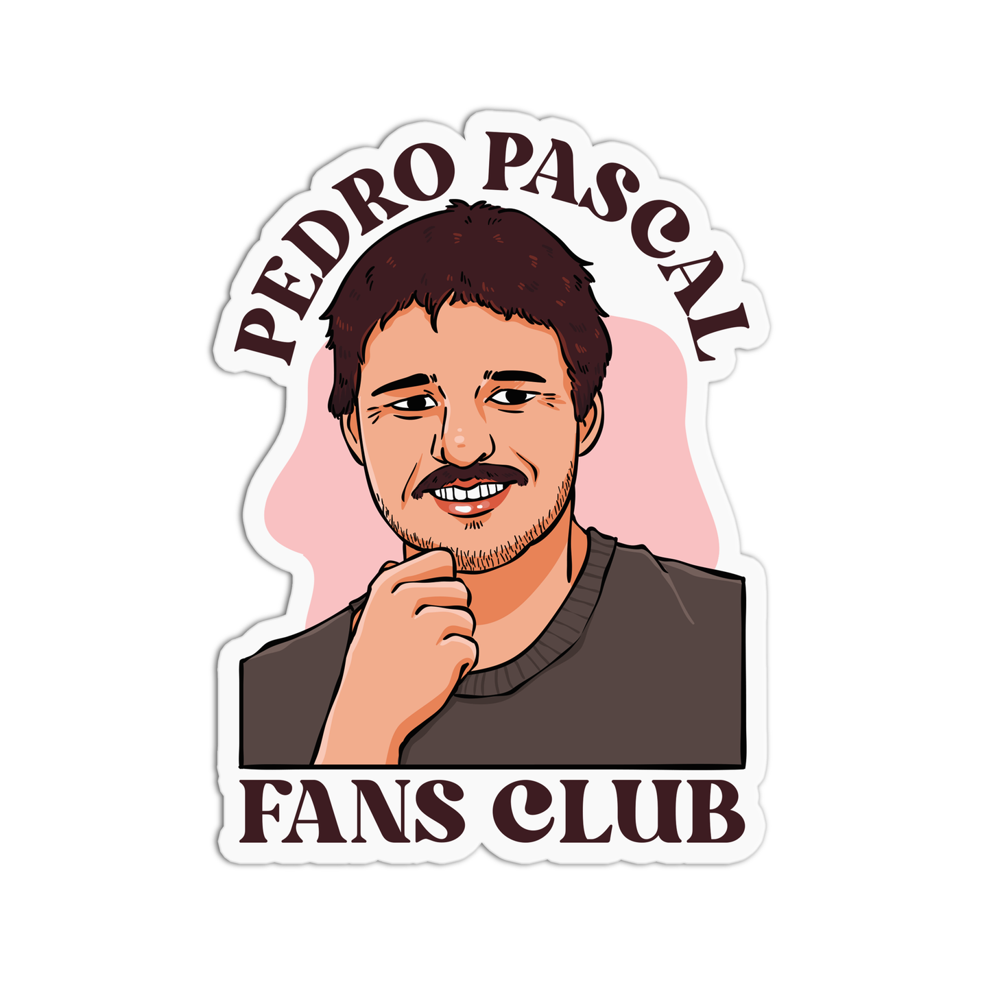 Pedro Pascal Fans Club Pedro Pascal Stickers