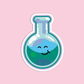 Flask Science Sticker