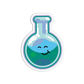 Flask Science Sticker