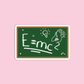 Theory of Relativity Formula Science Sticker