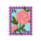 Indiana Peony State Flower Stickers