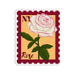 New York Rose State Flower Stickers