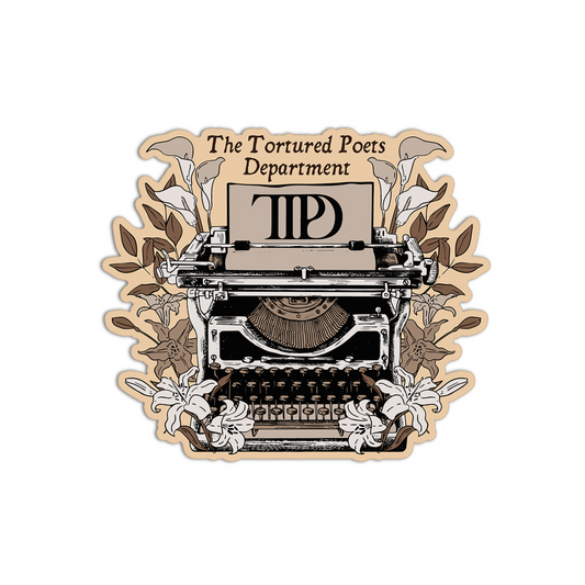 The Tortured Poets Department TTPD Taylor Swift Sticker