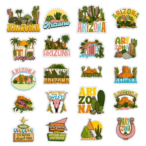 Arizona Collection Sticker Pack