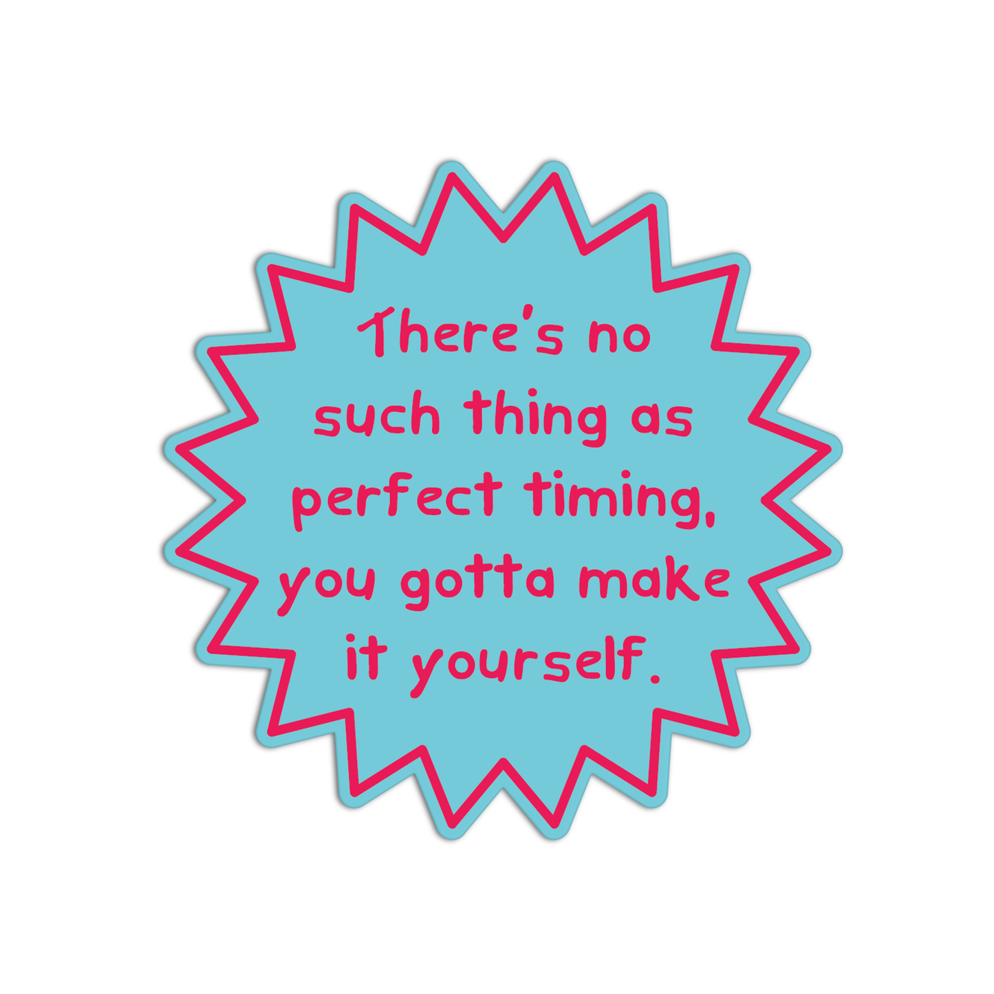 Make Your Own Timing Quote for Coffee Stickers