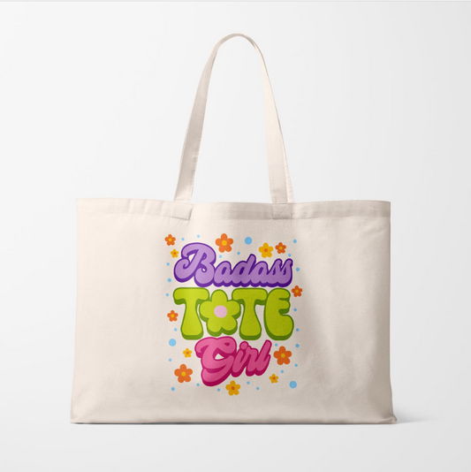 Bad ass Tote Girl Tote Bag